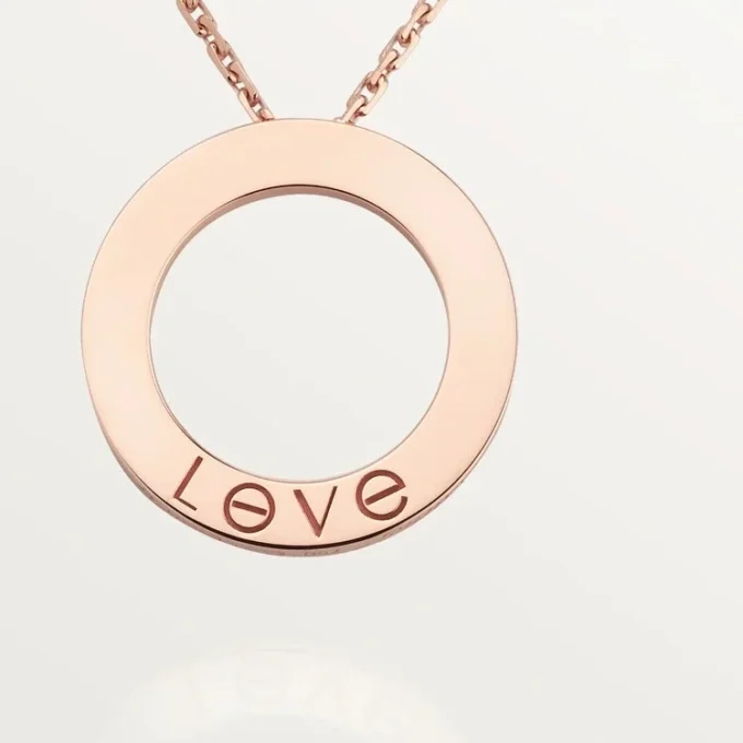 Κολιέ Love – Ροζ χρυσός – Cartier Κολιέ Love – Ροζ χρυσός – Cartier