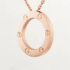 Κολιέ Love – Ροζ χρυσός – Cartier Κολιέ Love – Ροζ χρυσός – Cartier