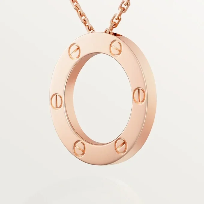 Κολιέ Love – Ροζ χρυσός – Cartier Κολιέ Love – Ροζ χρυσός – Cartier