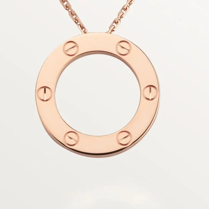 Κολιέ Love – Ροζ χρυσός – Cartier Κολιέ Love – Ροζ χρυσός – Cartier