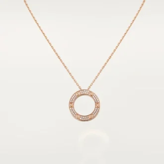 Κολιέ Love – Ροζ χρυσός, διαμάντια – Cartier