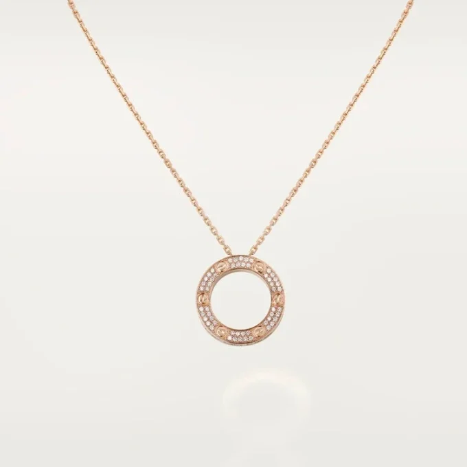 Κολιέ Love – Ροζ χρυσός, διαμάντια – Cartier Κολιέ Love – Ροζ χρυσός, διαμάντια – Cartier