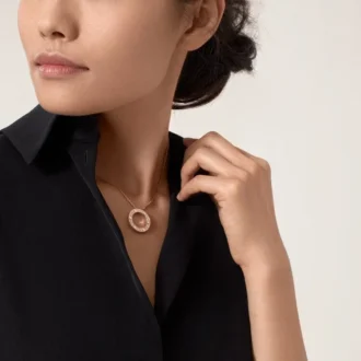 Κολιέ Love – Ροζ χρυσός, διαμάντια – Cartier
