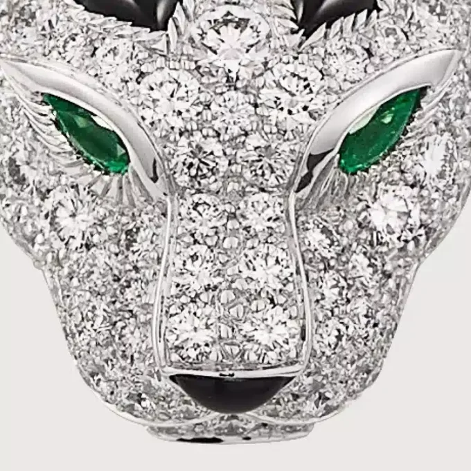 Μενταγιόν Panthere De Cartier, με πάβ