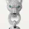 Κολιέ Panthere De Cartier – Λευκόχρυσο, Μαύρο Λάκα, Σμαράγδια, Όνυχας, Διαμάντια – Cartier