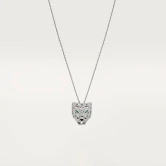 Κολιέ Panthere De Cartier – Λευκόχρυσο, Σμαράγδια, Διαμάντια, Όνυχας – Cartier