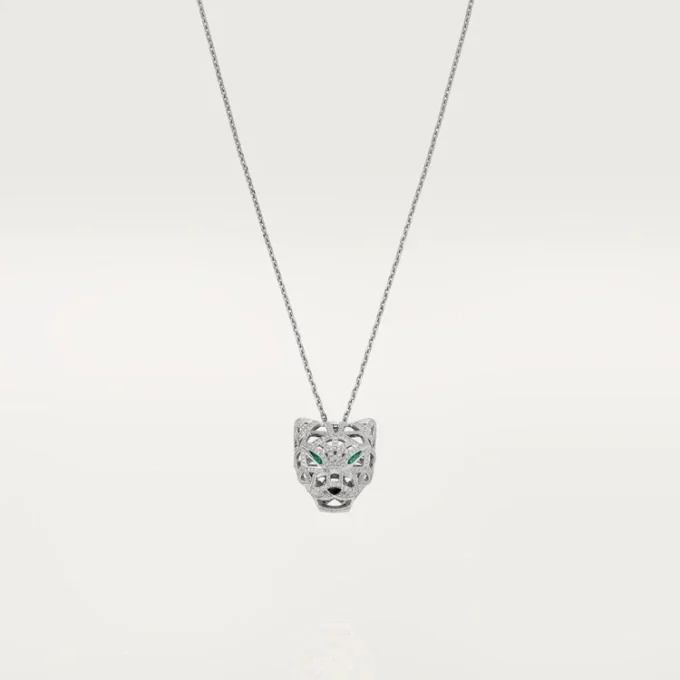 Κολιέ Panthere De Cartier – Λευκόχρυσο, Σμαράγδια, Διαμάντια, Όνυχας – Cartier