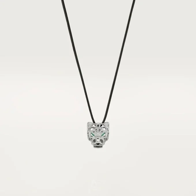Κολιέ Panthere De Cartier – Λευκόχρυσο, Σμαράγδια, Διαμάντια, Όνυχας – Cartier