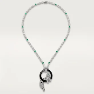 Κολιέ Panthere De Cartier, με πάβινγκ