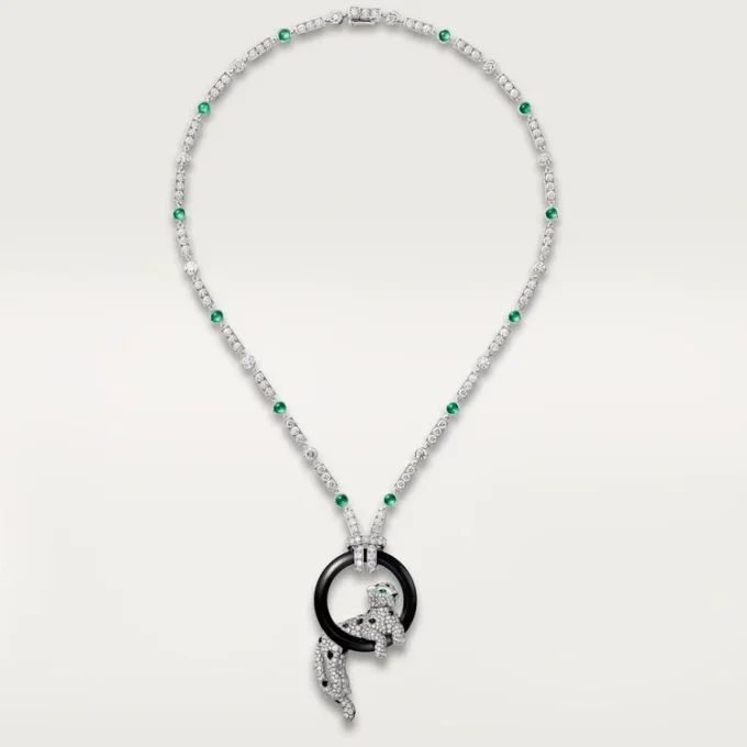 Κολιέ Panthere De Cartier, με πάβινγκ
