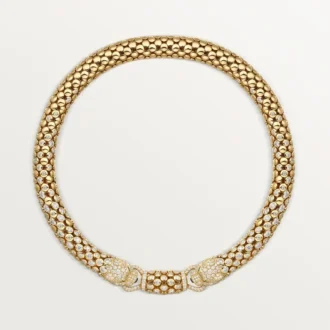 Κολιέ Panthere De Cartier, με πάβινγκ