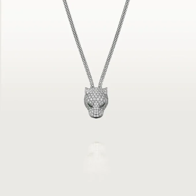 Κολιέ Panthere De Cartier, με πάβινγκ