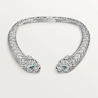 Κολιέ Panthere De Cartier, με πάβινγκ