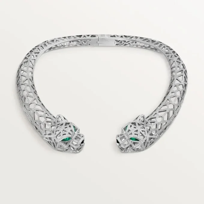 Κολιέ Panthere De Cartier, με πάβινγκ