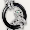 Κολιέ Panthere De Cartier, με πάβινγκ