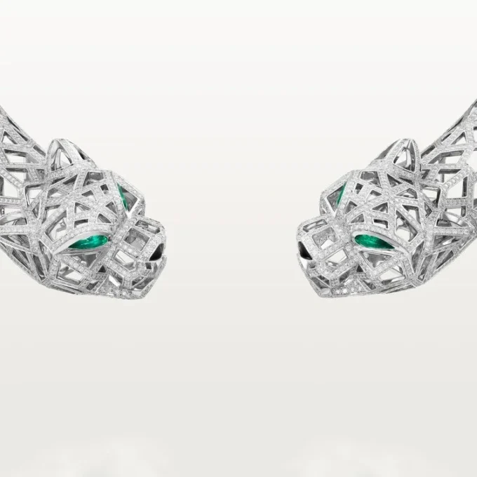 Κολιέ Panthere De Cartier, με πάβινγκ