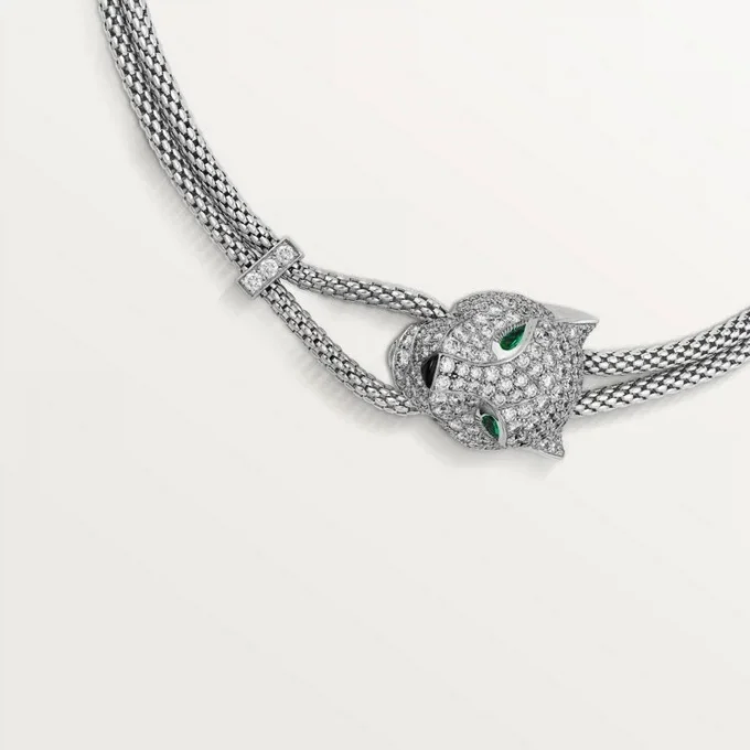 Κολιέ Panthere De Cartier, με πάβινγκ