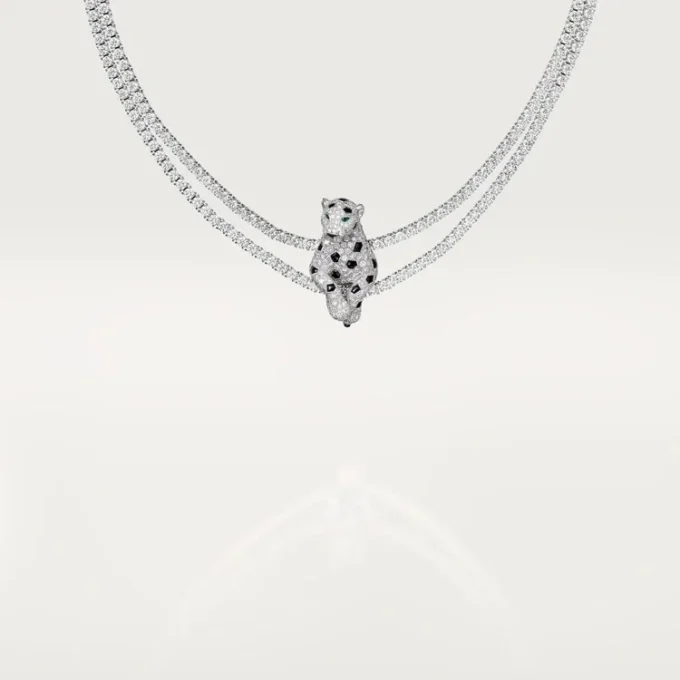 Κολιέ Panthere De Cartier, πολλαπλών χρήσεων, με πάβινγκ