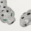 Κολιέ Panthere De Cartier Torque, αρθρωτό, με πάβινγκ
