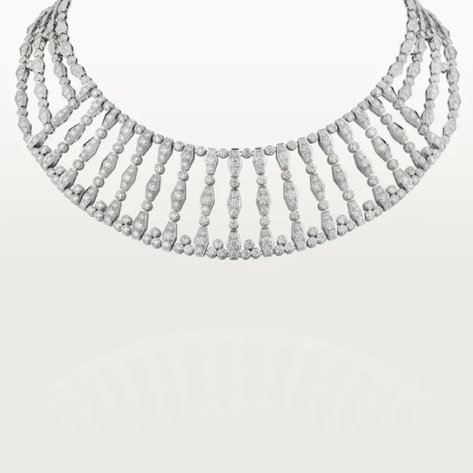 Κολιέ Pluie De Cartier, Διαμάντια