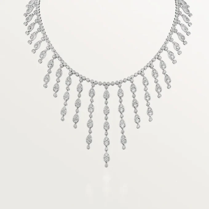 Κολιέ Pluie De Cartier, Διαμάντια