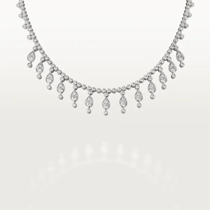 Κολιέ Pluie De Cartier, Διαμάντια