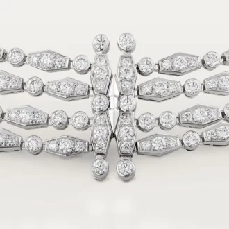 Κολιέ Pluie De Cartier, Διαμάντια