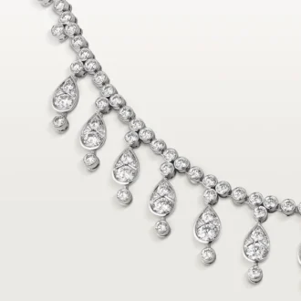 Κολιέ Pluie De Cartier, Διαμάντια
