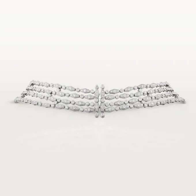 Κολιέ Pluie De Cartier, Διαμάντια