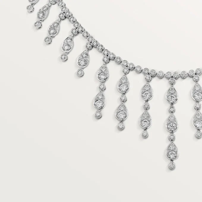 Κολιέ Pluie De Cartier, Διαμάντια