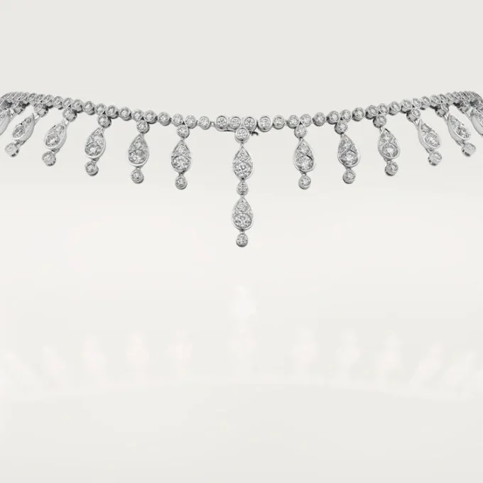 Κολιέ Pluie De Cartier, Διαμάντια