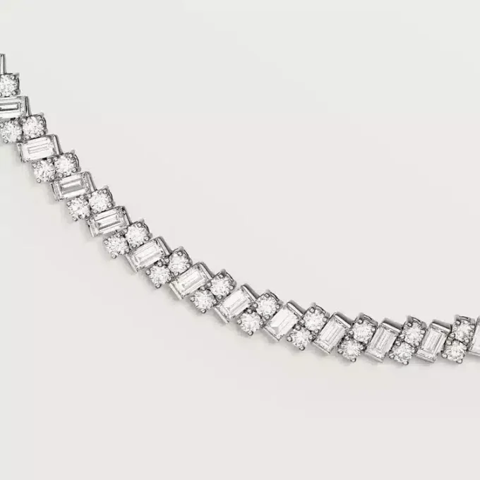 Κολιέ Reflection De Cartier, Διαμάντια Κολιέ Reflection De Cartier, Διαμάντια