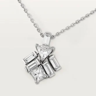 Κολιέ Reflection De Cartier – Λευκόχρυσο, Διαμάντια – Cartier