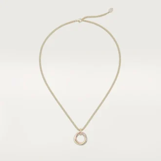Κολιέ Trinity Diamond Chain σε τρίχρωμο χρυσό | Cartier Us