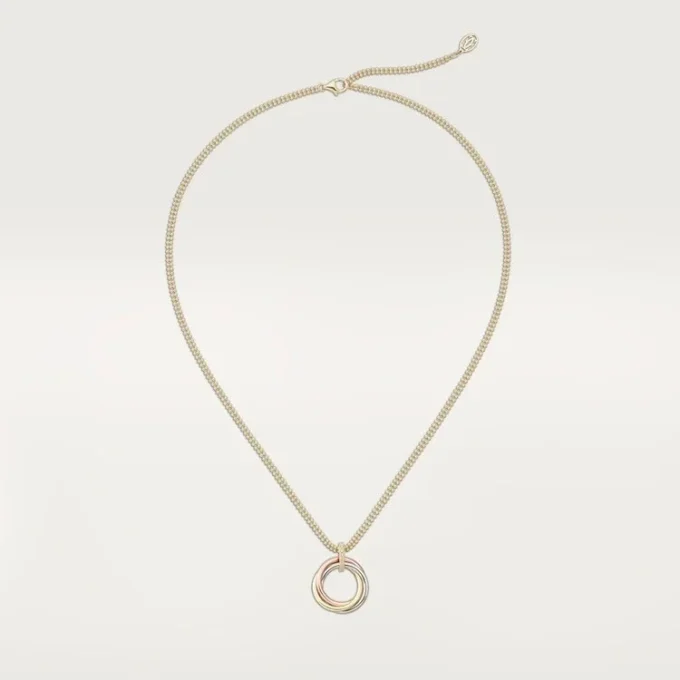 Κολιέ Trinity Diamond Chain σε τρίχρωμο χρυσό | Cartier Us Κολιέ Trinity Diamond Chain σε τρίχρωμο χρυσό | Cartier Us