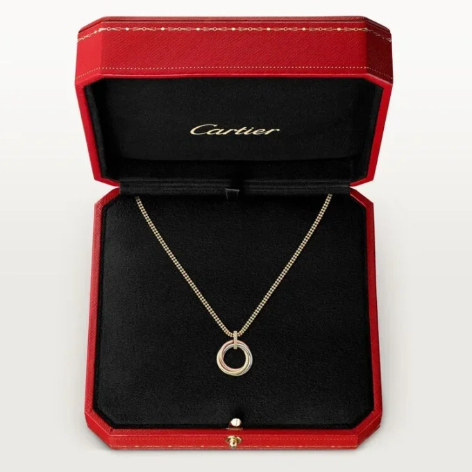 Κολιέ Trinity Diamond Chain σε τρίχρωμο χρυσό | Cartier Us Κολιέ Trinity Diamond Chain σε τρίχρωμο χρυσό | Cartier Us