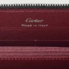Πορτοφόλι International με φερμουάρ, Must De Cartier – Μαύρο δέρμα μοσχαριού, φινίρισμα παλλαδίου – Cartier Πορτοφόλι International με φερμουάρ, Must De Cartier – Μαύρο δέρμα μοσχαριού, φινίρισμα παλλαδίου – Cartier