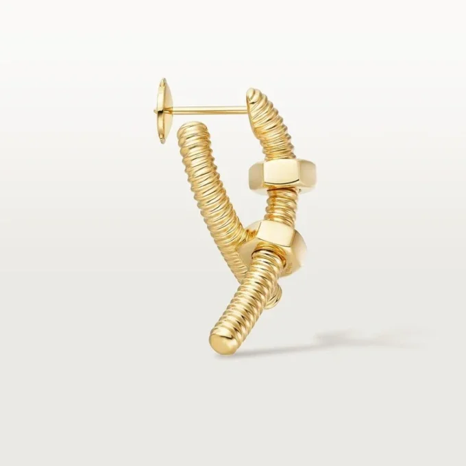 Σκουλαρίκι Ecrou De Cartier για το αριστερό αυτί – Κίτρινο χρυσό – Cartier Σκουλαρίκι Ecrou De Cartier για το αριστερό αυτί – Κίτρινο χρυσό – Cartier