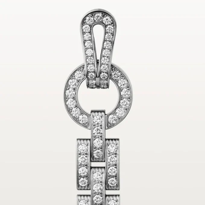 Σκουλαρίκια Agrafe – Λευκόχρυσο, Διαμάντια – Cartier Σκουλαρίκια Agrafe – Λευκόχρυσο, Διαμάντια – Cartier