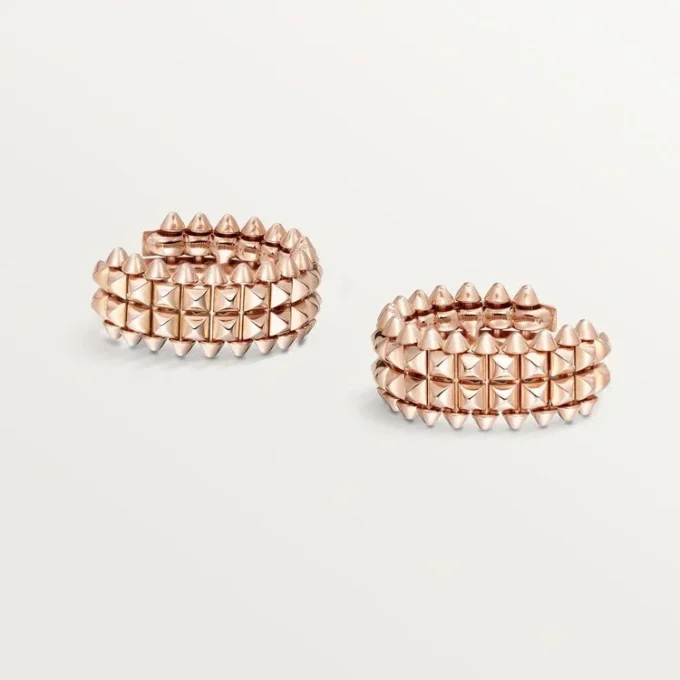Σκουλαρίκια Clash De Cartier, διπλή σειρά Σκουλαρίκια Clash De Cartier, διπλή σειρά