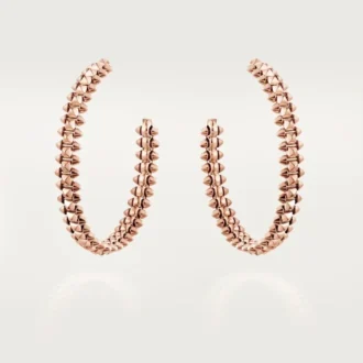 Σκουλαρίκια Clash De Cartier Hoop Μικρό μοντέλο – Ροζ χρυσός – Cartier