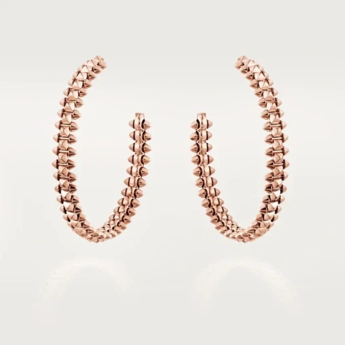 Σκουλαρίκια Clash De Cartier Hoop Μικρό μοντέλο – Ροζ χρυσός – Cartier Σκουλαρίκια Clash De Cartier Hoop Μικρό μοντέλο – Ροζ χρυσός – Cartier
