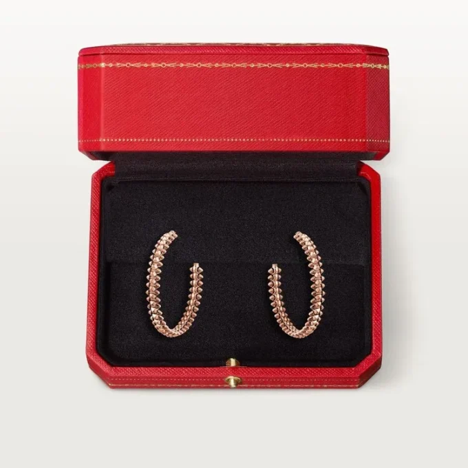 Σκουλαρίκια Clash De Cartier Hoop Μικρό μοντέλο – Ροζ χρυσός – Cartier Σκουλαρίκια Clash De Cartier Hoop Μικρό μοντέλο – Ροζ χρυσός – Cartier