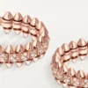 Σκουλαρίκια Clash De Cartier, μικρό μοντέλο, με πάβ Σκουλαρίκια Clash De Cartier, μικρό μοντέλο, με πάβ