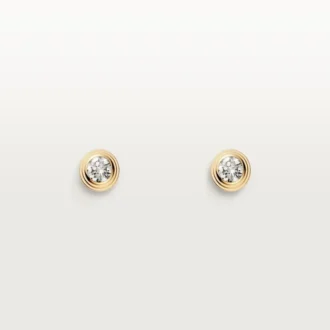 Σκουλαρίκια Diamants Legers – Κίτρινο χρυσό, διαμάντια – Cartier