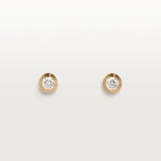 Σκουλαρίκια Diamants Legers, mm – Κίτρινο χρυσό, διαμάντια – Cartier