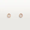 Σκουλαρίκια Diamants Legers, mm – Ροζ χρυσός, διαμάντια – Cartier
