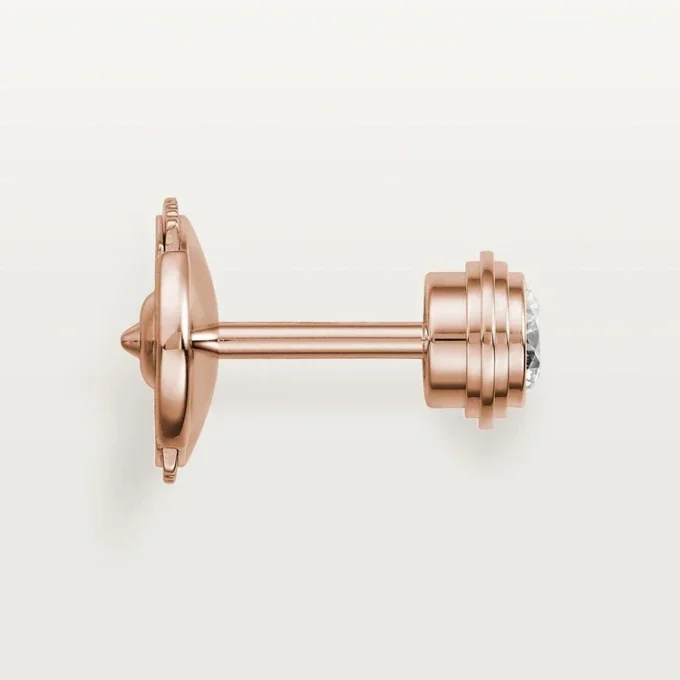 Σκουλαρίκια Diamants Legers, mm – Ροζ χρυσός, διαμάντια – Cartier