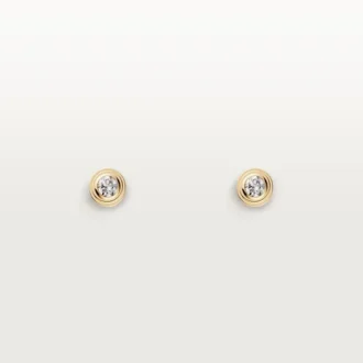 Σκουλαρίκια Diamants Legers Xs – Κίτρινο χρυσό, διαμάντια – Cartier