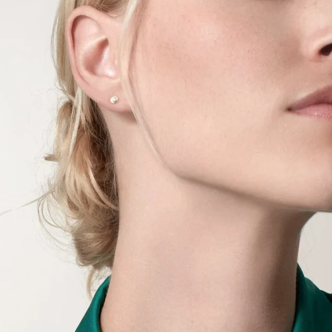 Σκουλαρίκια Diamants Legers Xs – Κίτρινο χρυσό, διαμάντια – Cartier